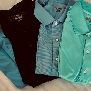 Greg Norman Bunde of 4 Sz XL Golf Polo Shirts Play Dry
